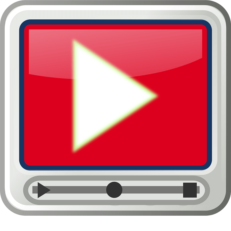 Tango Style Video Player Icon
