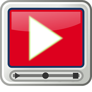 Tango Style Video Player Icon