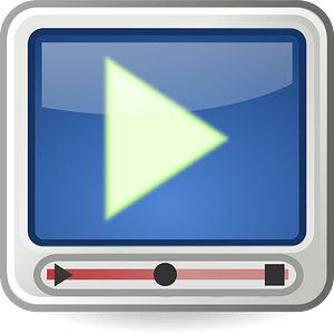 Tango Style Video Player Icon