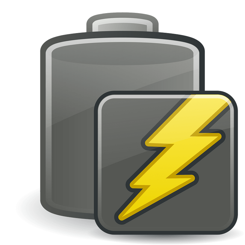 Rodentia Icons Battery Empty Charging