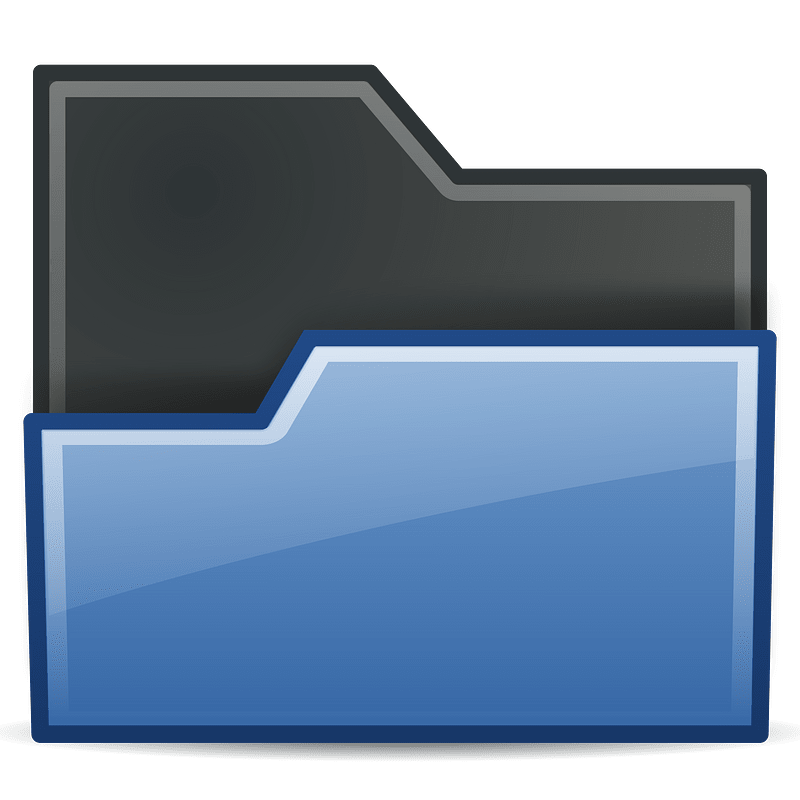Rodentia Icons Folder Open Blue