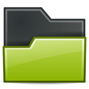 Rodentia Icons Folder Open Green