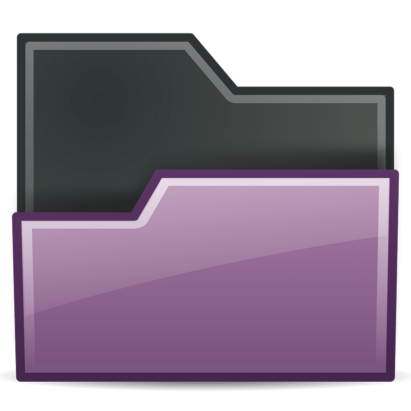 Rodentia Icons Folder Open Violet