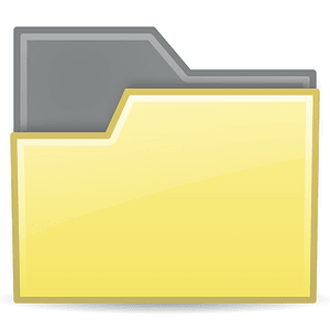 Rodentia Icons Folder Visiting Yellow