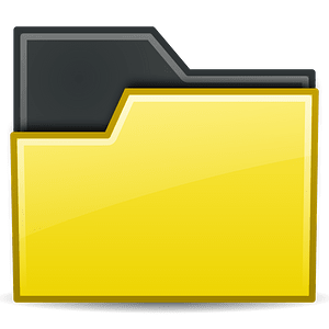 Rodentia Icons Folder Yellow