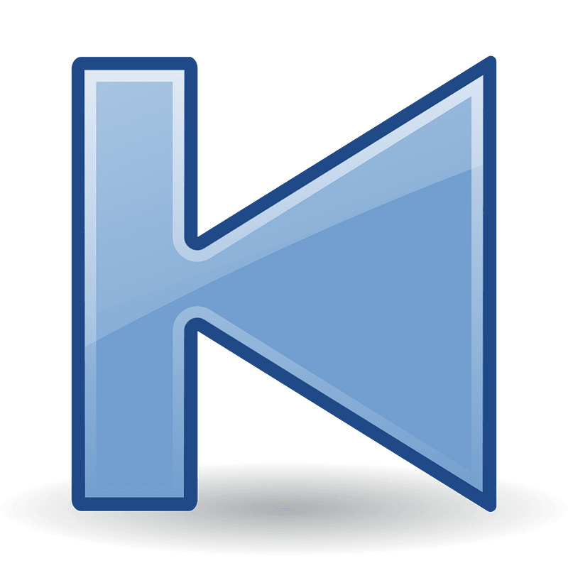 Rodentia Icons Media Skip Backward