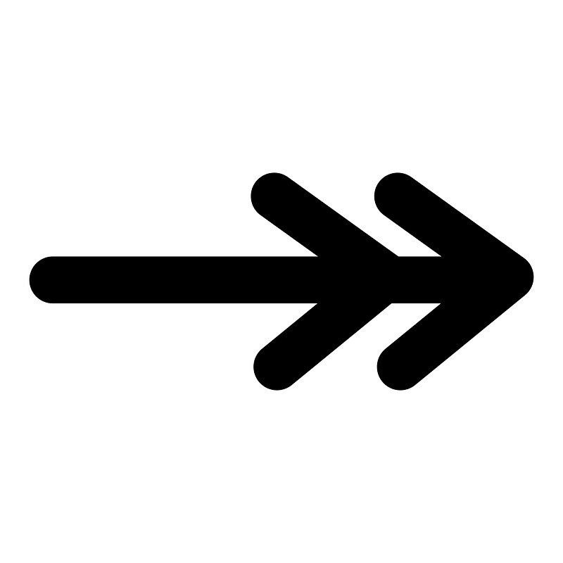 Line Double Line Arrow End