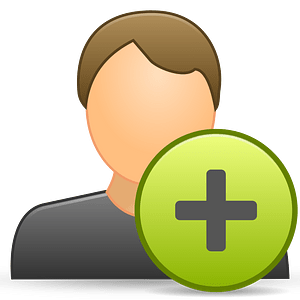 Matt Icons Contact Add