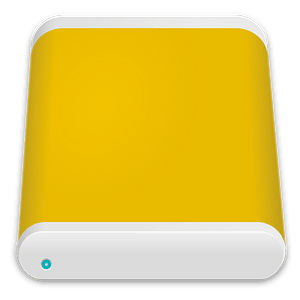 Matt Icons Drive Yellow
