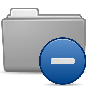 Matt Icons Folder minus