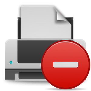 Matt Icons Printer Error