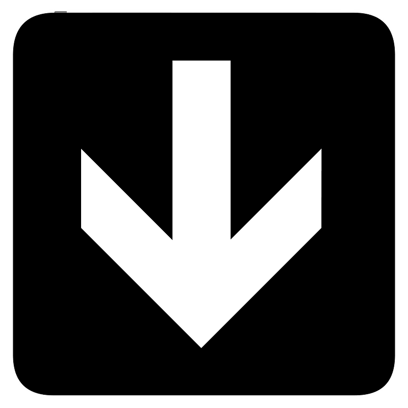 Aiga down Arrow Bg