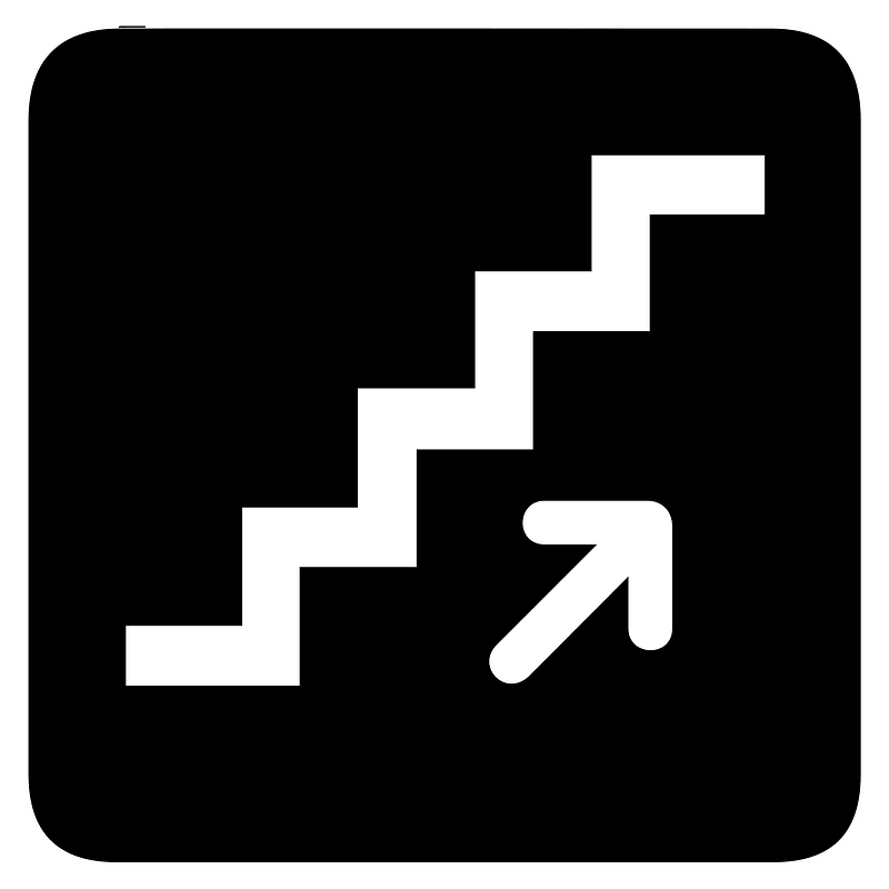 Aiga Stairs up Bg