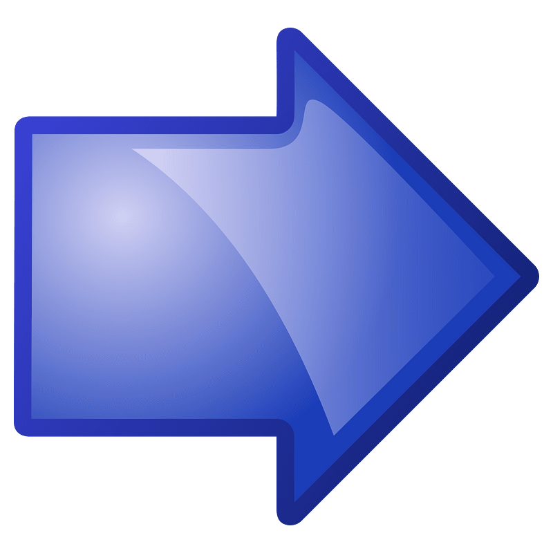Arrow Blue Right