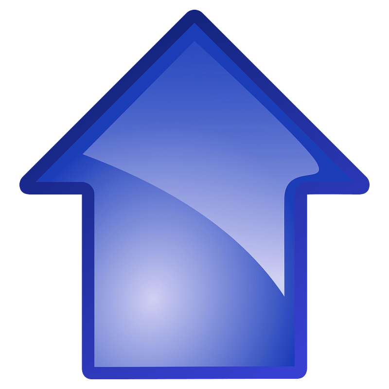 Arrow Blue up