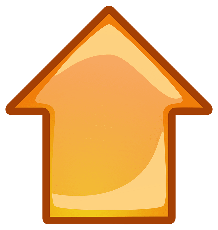 Arrow Orange up