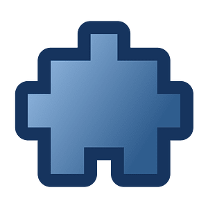 Icon Puzzle2 Blue