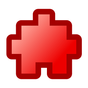 Icon Puzzle2 Red