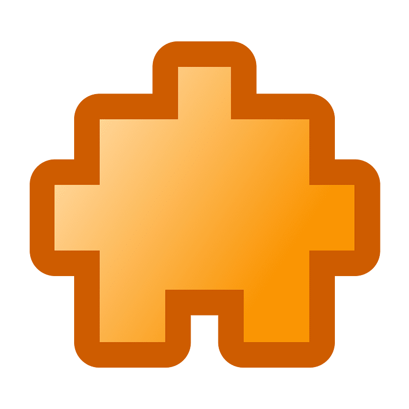 Icon Puzzle2 Yellow