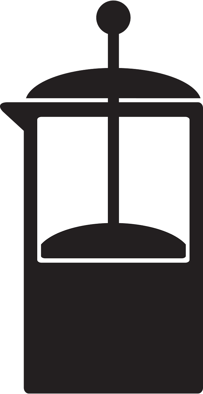 Kitchen Icon - Coffee French Press