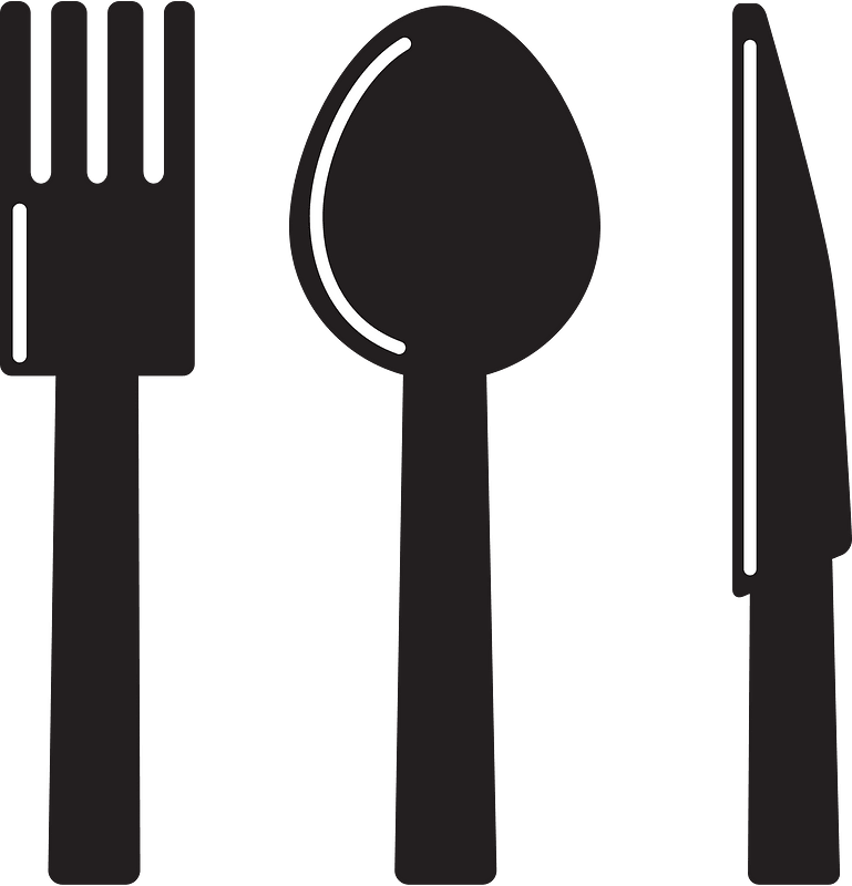 Kitchen Icon - Knife Spoon Fork