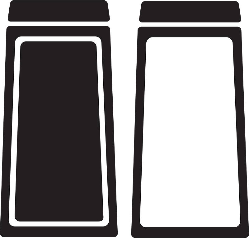 Kitchen Icon - Salt and Pepper