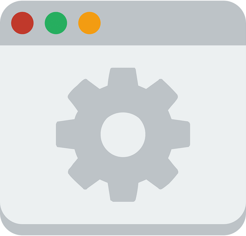 Settings window