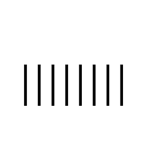 Anatolian Hieroglyph A393 Eight