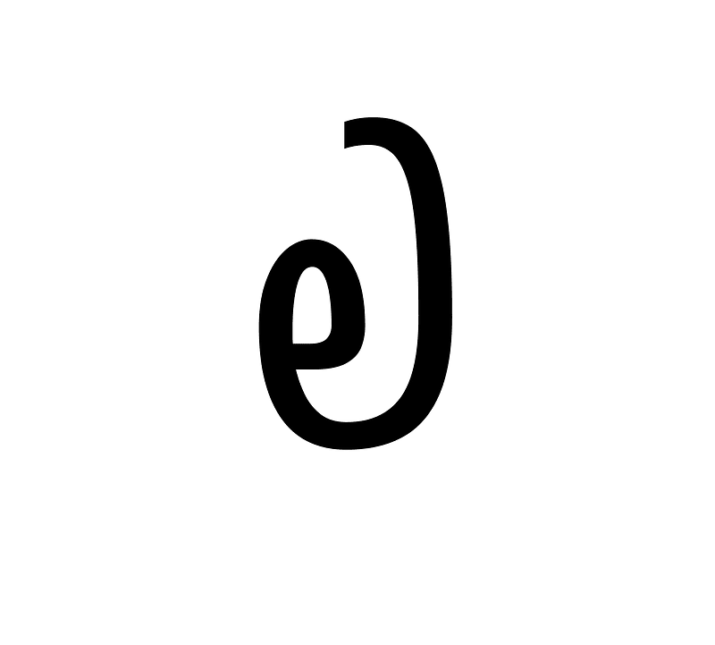 Avestan Letter Fe