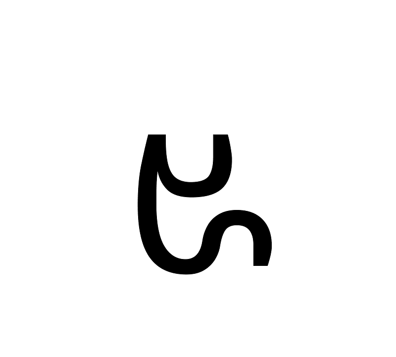 Avestan Letter Je