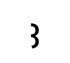 Avestan Letter Nge