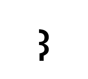 Avestan Letter Ngve