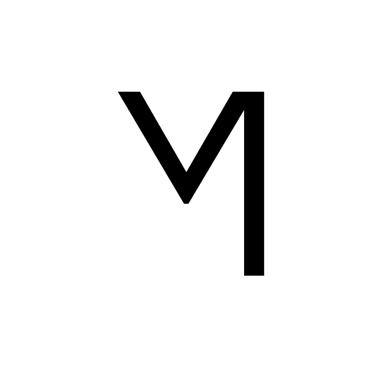 Canadian Syllabics Blackfoot Ka
