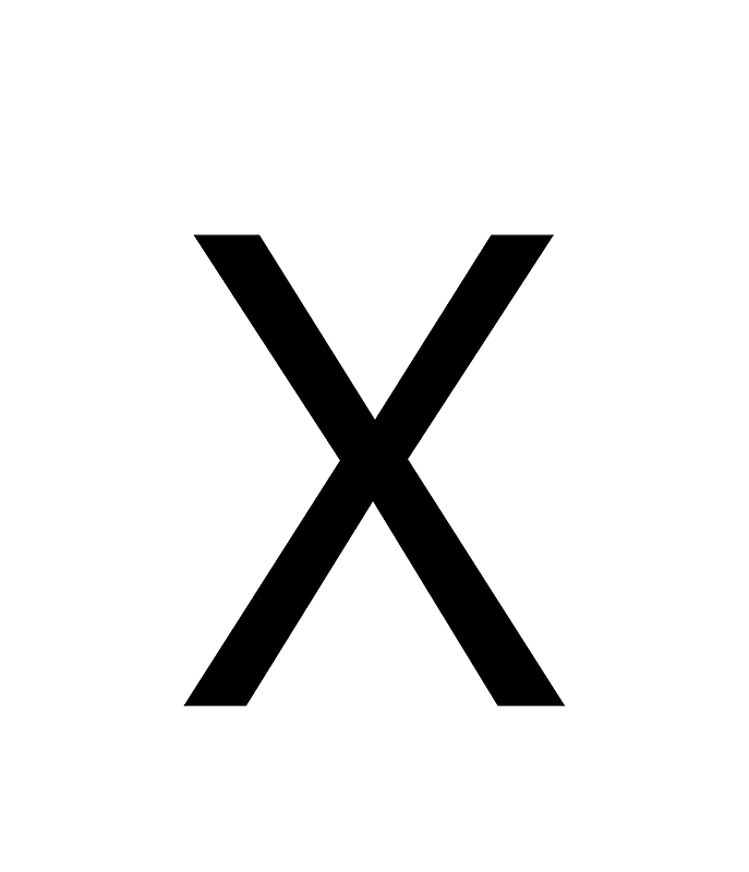 Carian Letter X