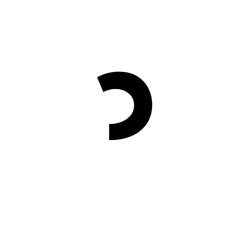 Chorasmian Letter Curled Waw