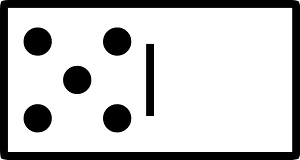 Domino Tile Horizontal 05 00