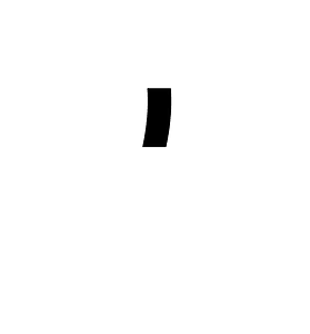 Elymaic Letter Yodh