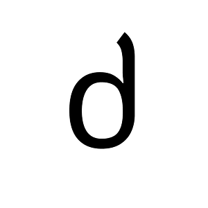Greek One Quarter Sign