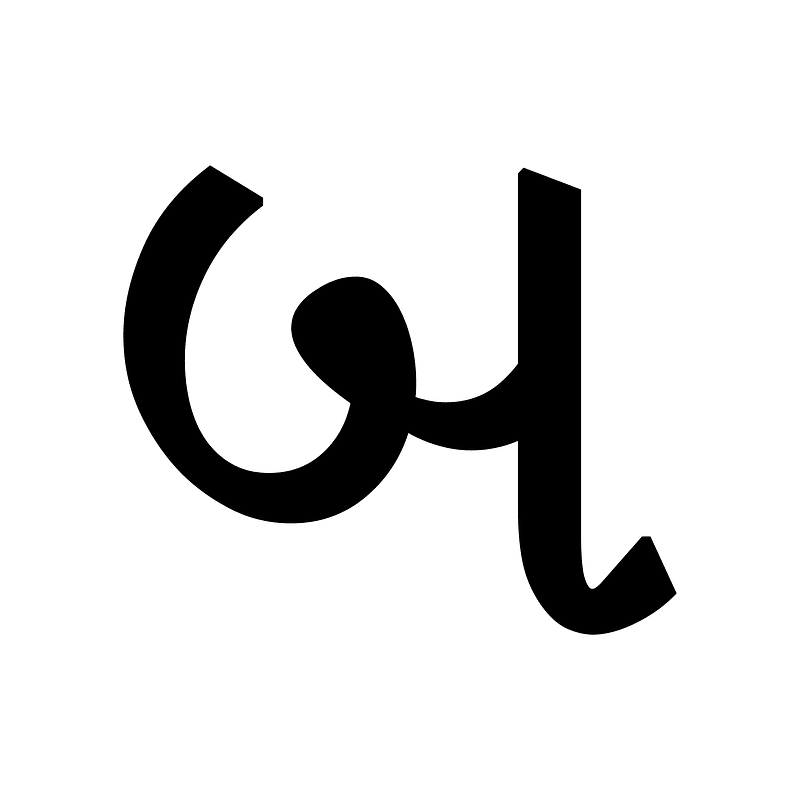 Gujarati Letter Ba