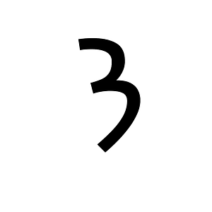 Kharoshthi Letter Dha