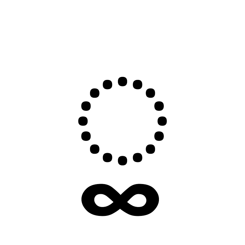Kharoshthi Sign Double Ring Below