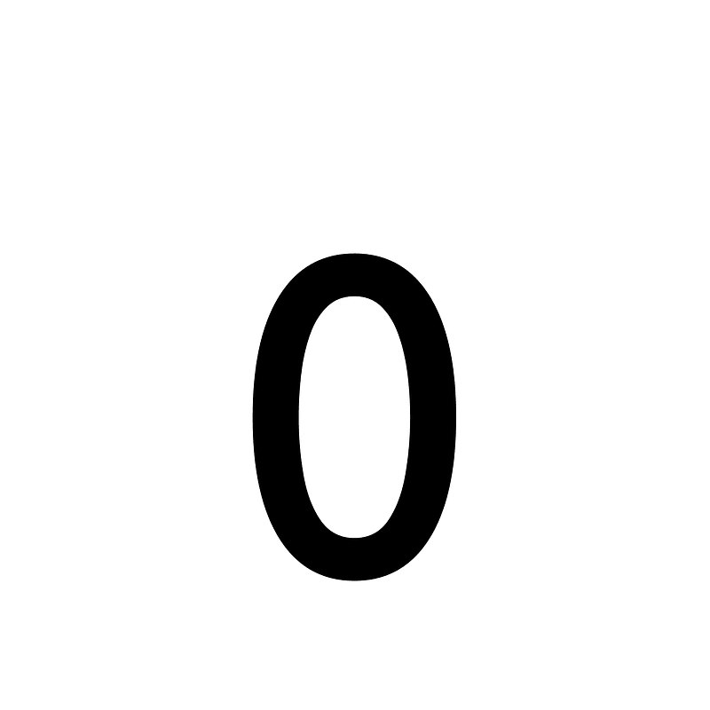 Lepcha Digit Zero
