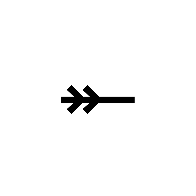 Linear B Ideogram B231 Arrow