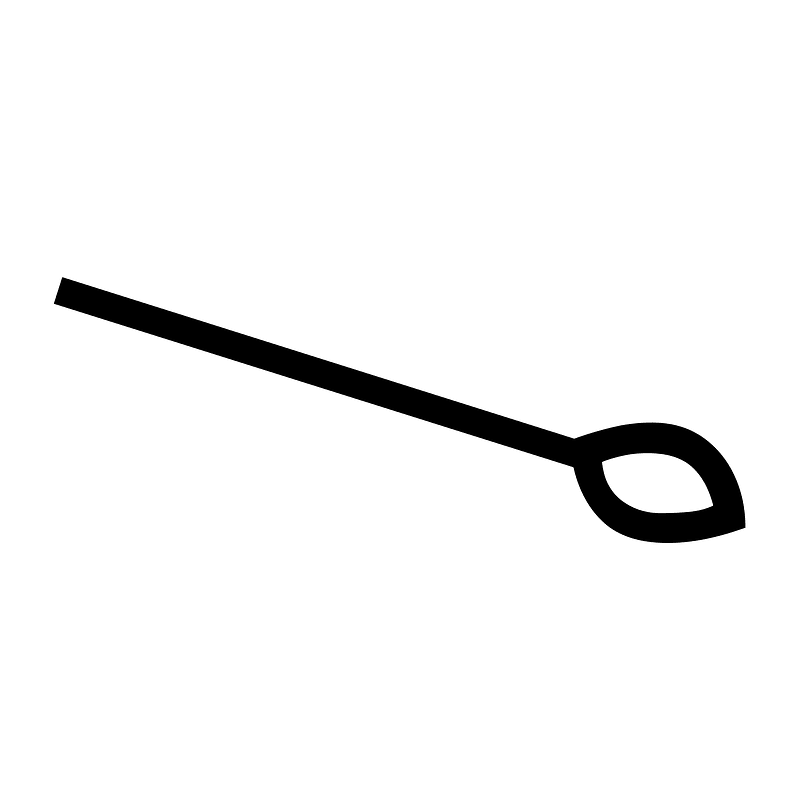 Linear B Ideogram B230 Spear