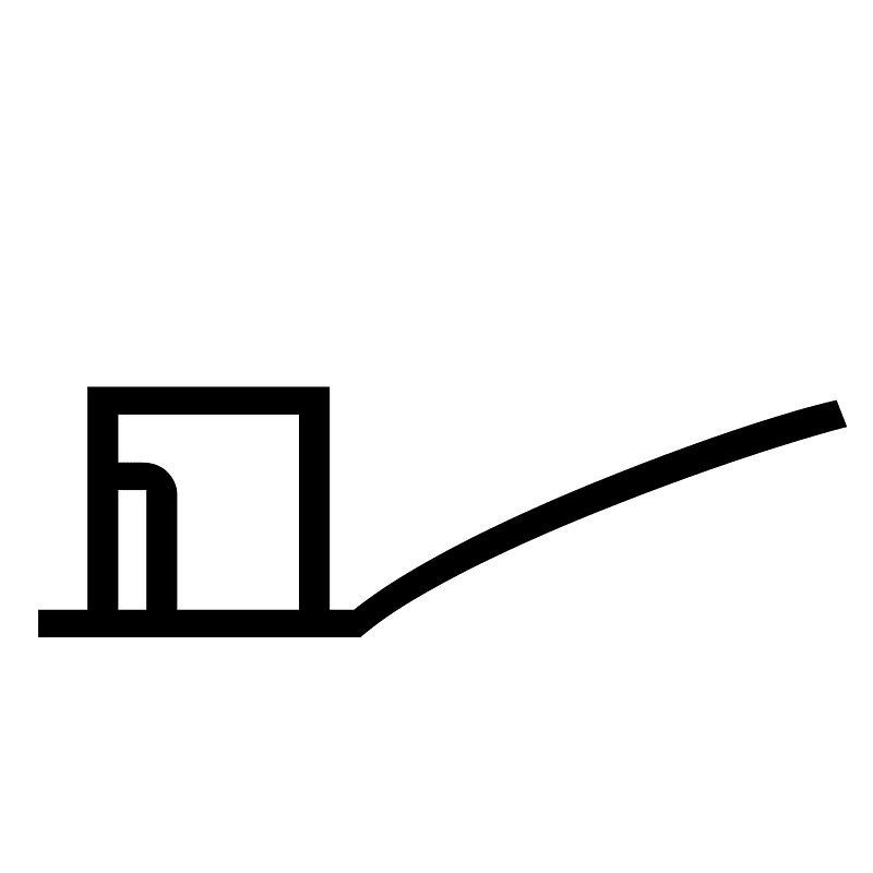 Linear B Ideogram B242 Chariot Frame