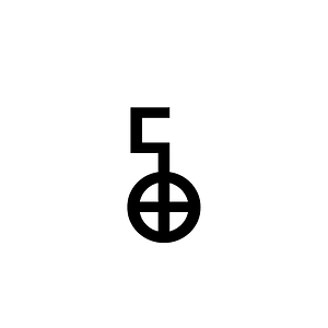Linear B Monogram B127 Kapo