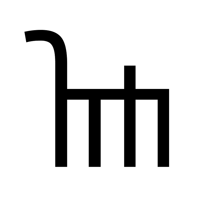 Linear B Syllable B065 Ju