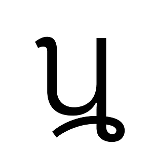 Vithkuqi Capital Letter Ve