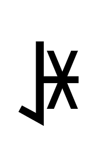 Yi Syllable Qie