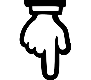 Android Emoji 1F447